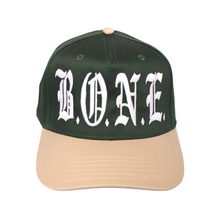 Load image into Gallery viewer, B.O.N.E Forrest/Khaki Snapback