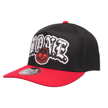 Load image into Gallery viewer, Wasteland "Black/Red" Snapback