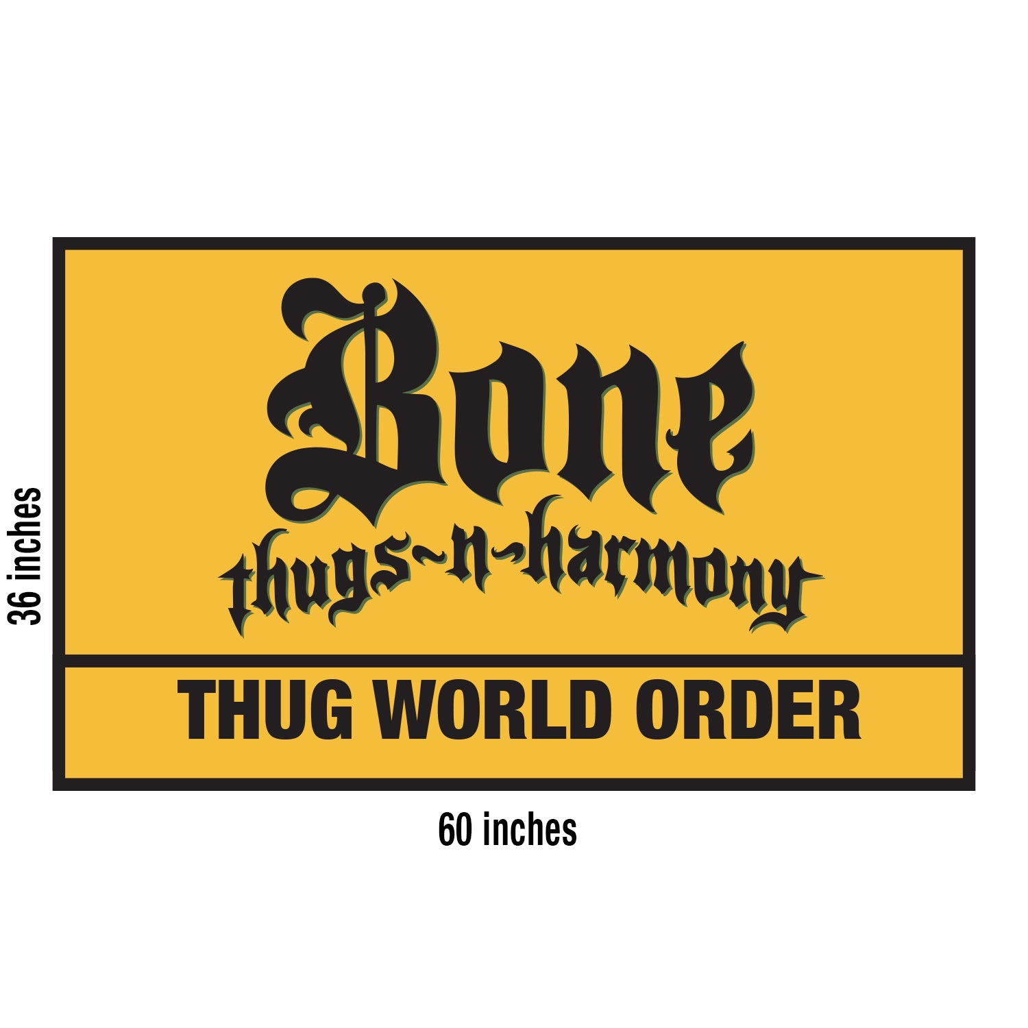 Thug World Order Flag – Bone Thugs-N-Harmony