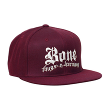 Load image into Gallery viewer, Bone Thugs N Harmony "Burgundy" Fitted Hat