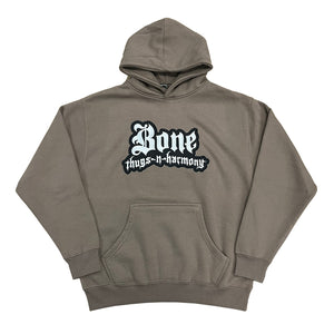 Bone Thugs-N-Harmony "Embroidered Patch" Tan Hoodie