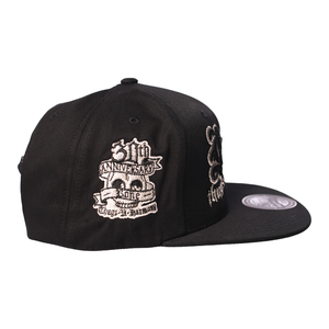 Strength & Loyalty "Black/Silver" Anniversary Snapback