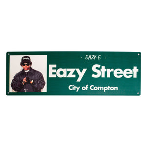 Eazy E "Metal Street Sign" 17.25 x 5.5 inches