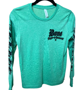 KIDS Bone Thugs N Harmony "Heather Green" Longsleeve