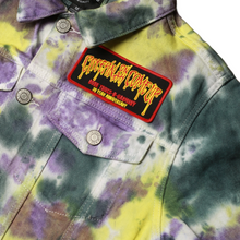 Load image into Gallery viewer, Bone Thugs-N-Harmony &quot;Purple/Yellow&quot; Tie Dye Denim Jacket