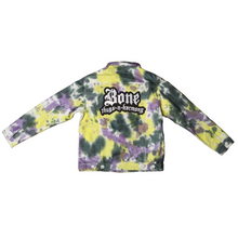 Load image into Gallery viewer, Bone Thugs-N-Harmony &quot;Purple/Yellow&quot; Tie Dye Denim Jacket