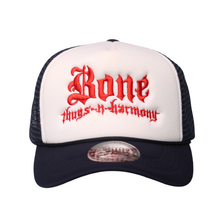 Load image into Gallery viewer, Bone Thugs-N-Harmony "Navy/White/Red" Trucker Hat