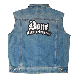 Creepin Patch "Denim" Sleeveless  Vest