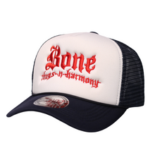 Load image into Gallery viewer, Bone Thugs-N-Harmony "Navy/White/Red" Trucker Hat