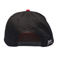 Load image into Gallery viewer, Wasteland &quot;Black/Red&quot; Snapback