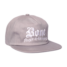 Load image into Gallery viewer, Bone Thugs-N-Harmony "Light Grey" Flatbrim Unstructured Hat