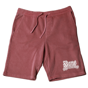 Bone Thugs-N-Harmony "Burgundy" Cotton Terry shorts