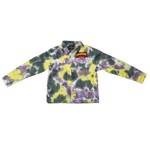 Bone Thugs-N-Harmony "Purple/Yellow" Tie Dye Denim Jacket