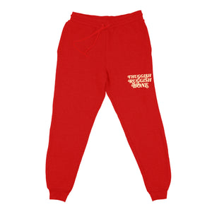 We're Not Against Rap "Red" Jogger Pants