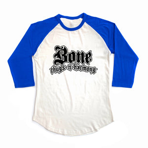 Bone Thugs-N-Harmony Raglan "Royal Blue/White" Shirts