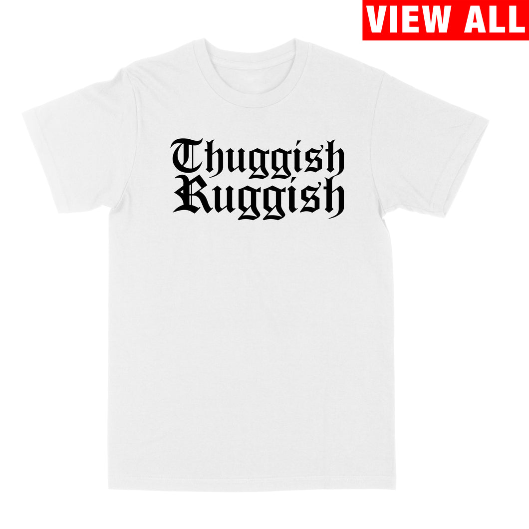 Thuggish Ruggish Black Logo Tee