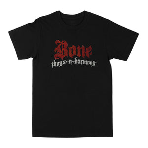 Bone Thugs-N-Harmony Rhinestone Logo "Black" Tee