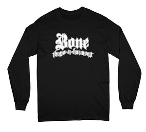 Bone Thugs-N-Harmony White Logo "Black" Long Sleeve