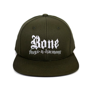 Bone Thugs-N-Harmony Classic "Olive Green" Snapback