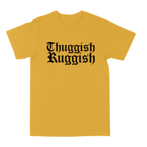 Thuggish Ruggish Black Logo Tee